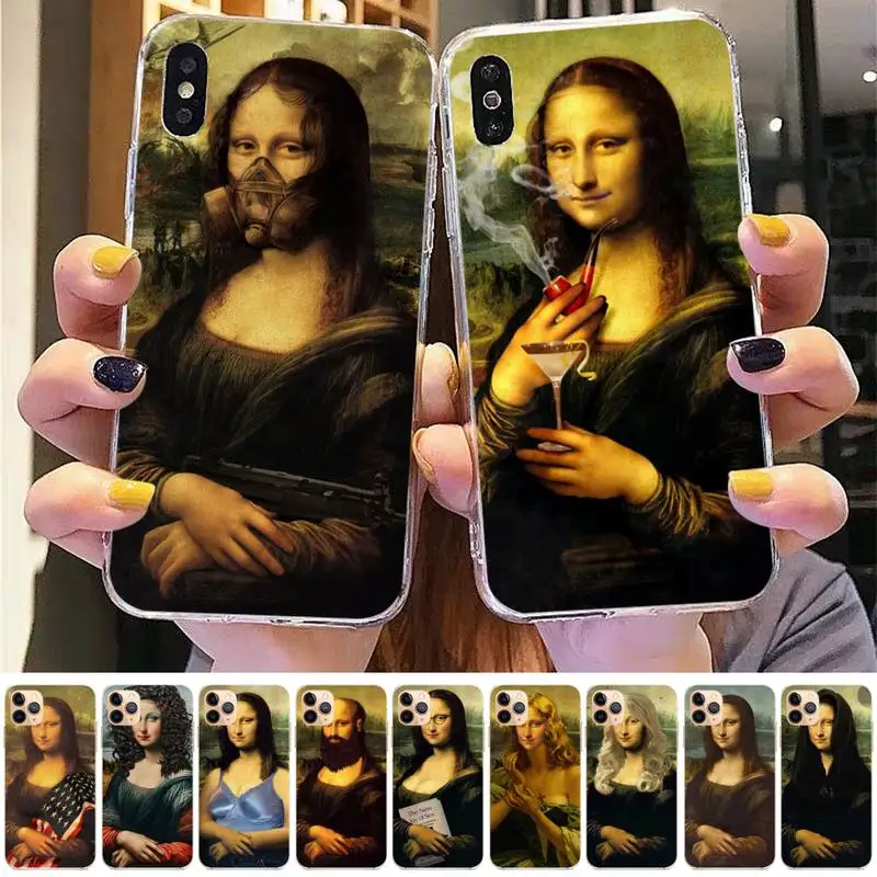 Yinuoda Funny Mona Lisa Phone Case for iPhone 11 12 13 mini pro XS MAX 8 7 6 6S Plus X 5S SE 2020 XR case
Yinuoda Funny Mona Lisa Phone Case for iPhone 11 12 13 mini pro XS MAX 8 7 6 6S Plus X 5S SE 2020 XR case