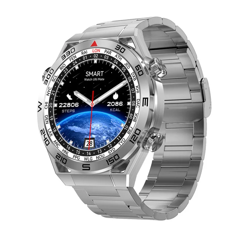 

Оригинальные Смарт-часы DT Ultra Mate 1,5 "с компасом, умные часы для бизнеса, мужские спортивные часы для контроля здоровья для Android IOS 2023