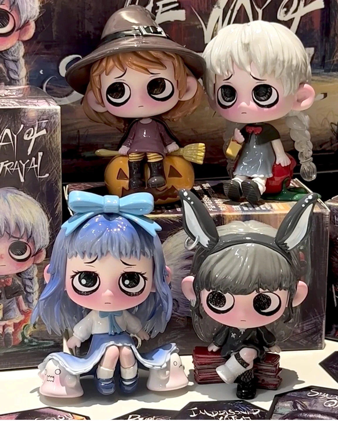 Подлинная оригинальная слепая коробка Kiki The Way Of Self Betrayal Series Mystery Box милая