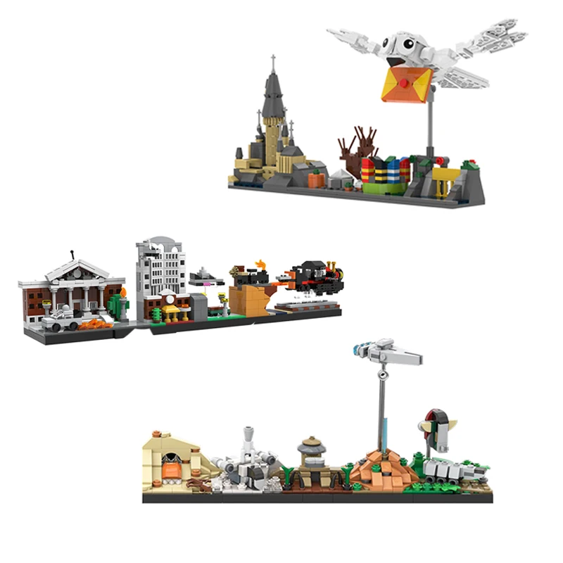Строительные блоки MOC, Волшебная архитектура, космическая война, знаменитая сцена, Назад в будущее, здание, сборный дом, модель, игрушки для д...
Строительные блоки MOC, Волшебная архитектура, космическая война, знаменитая сцена, Назад в будущее, здание, сборный дом, модель, игрушки для д...