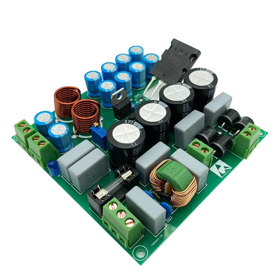 

1-10A Toshiba large tube linear high current stabilized power supply board, low noise, high stability, low internal resistance