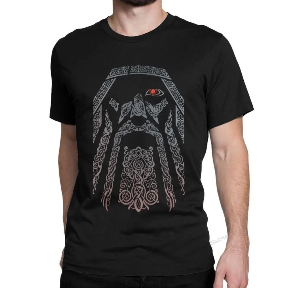 Men's Odin Viking Vikingcostume Odinism Raven T Shirt Pure Cotton Clothes Creative Short Sleeve Round Collar Tee Shirt T-Shirt
Men's Odin Viking Vikingcostume Odinism Raven T Shirt Pure Cotton Clothes Creative Short Sleeve Round Collar Tee Shirt T-Shirt