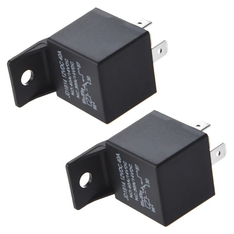 2X 5-Pin 12V DC 40A Vehicle Car Relay 
2X 5-Pin 12V DC 40A Vehicle Car Relay