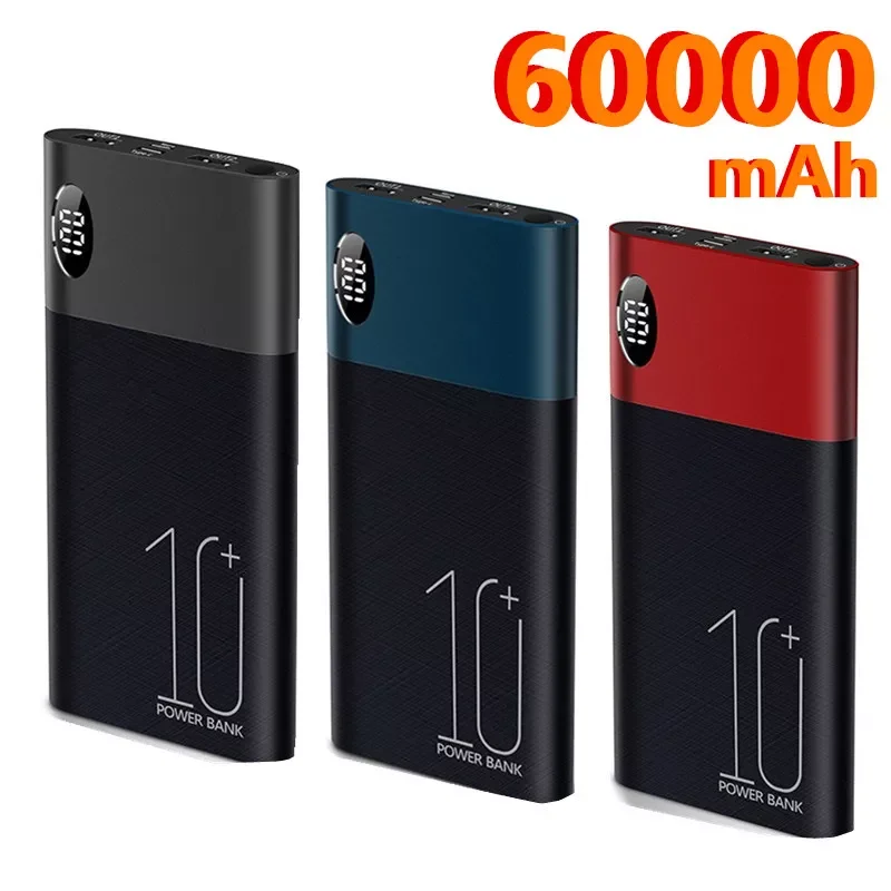 NEW Power Bank 60000mAh Portable Charging Charger Power Bank 60000mAh Mobile Phone External Battery Pack Power Bank For Xiaomi
NEW Power Bank 60000mAh Portable Charging Charger Power Bank 60000mAh Mobile Phone External Battery Pack Power Bank For Xiaomi