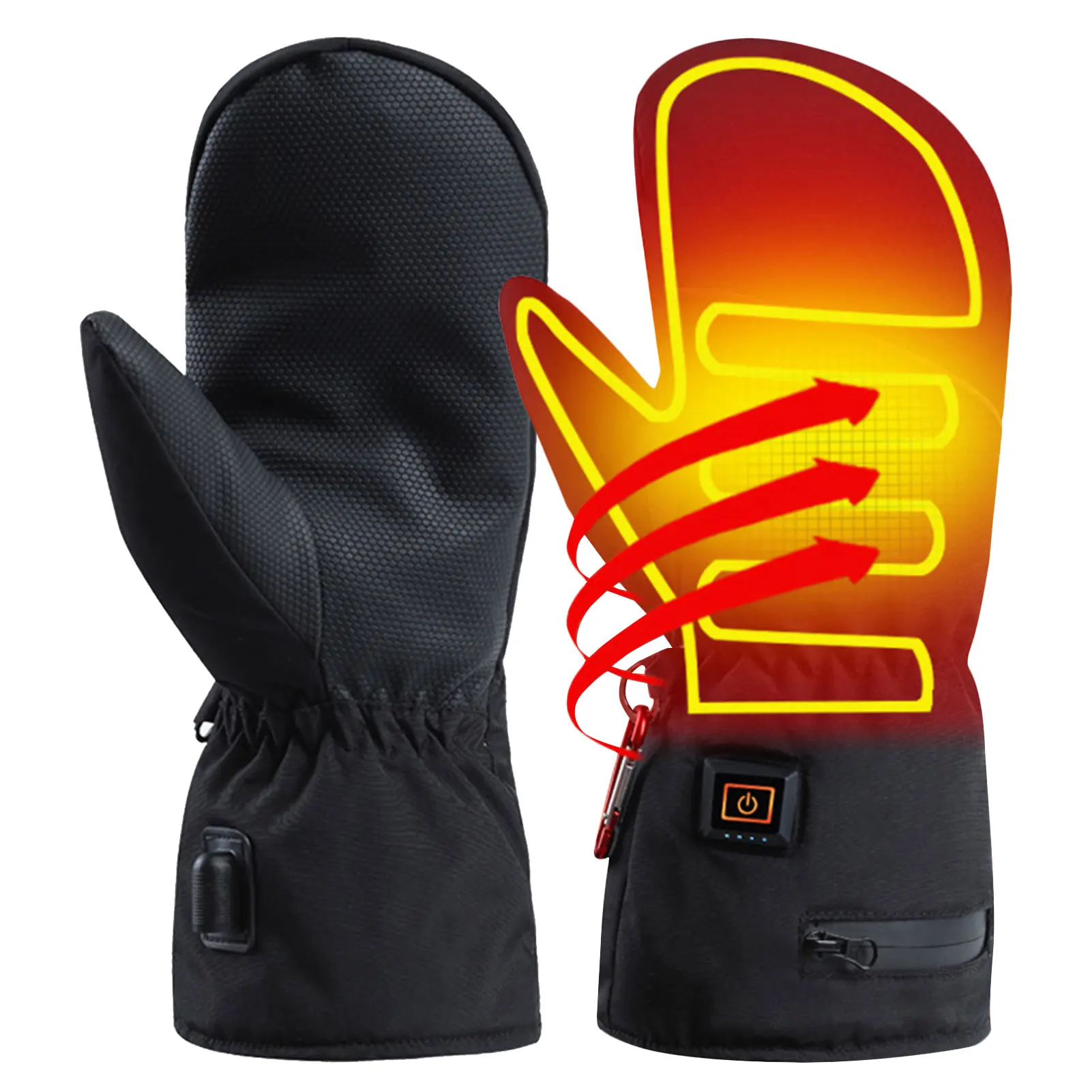 Electric Heated Gloves Women's Heating Glove Winter Motorcycle Full Finger Gloves Heated Thermal Control Mittens gant chauffant
Electric Heated Gloves Women's Heating Glove Winter Motorcycle Full Finger Gloves Heated Thermal Control Mittens gant chauffant