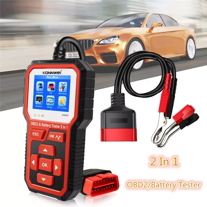 Считыватель кодов OBD2, сканер 6 в, 12 В, тестер автомобильных аккумуляторов 2 в 1, диагностические инструменты для автомобиля, нагрузка генерато...
Считыватель кодов OBD2, сканер 6 в, 12 В, тестер автомобильных аккумуляторов 2 в 1, диагностические инструменты для автомобиля, нагрузка генерато...
