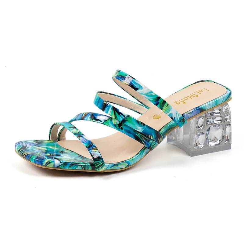 Летние женские шлепанцы на высоком каблуке сандалии на прозрачном каблуке на среднем каблуке Роскошные Дизайнерские Элегантные модные сексуальные туфли на толстом каблуке 
Летние женские шлепанцы на высоком каблуке сандалии на прозрачном каблуке на среднем каблуке Роскошные Дизайнерские Элегантные модные сексуальные туфли на толстом каблуке