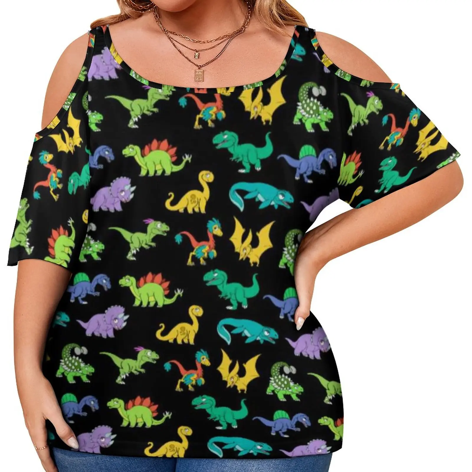 Derpy Dinosaurs T Shirt Cartoon Cute Dinosaur Raptor Vintage T-Shirts Short-Sleeve Street Fashion Tees Lady Print Tops Plus Size
Derpy Dinosaurs T Shirt Cartoon Cute Dinosaur Raptor Vintage T-Shirts Short-Sleeve Street Fashion Tees Lady Print Tops Plus Size