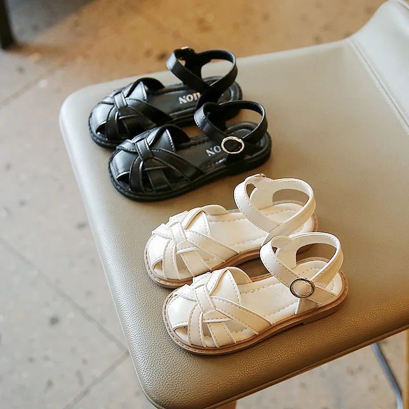 2022 Summer New Children Sandals Roman Shoes Girls Closed Toe Baby Soft Bottom Princess Shoes Fashion Beach Shoes Buckle F03311
2022 Summer New Children Sandals Roman Shoes Girls Closed Toe Baby Soft Bottom Princess Shoes Fashion Beach Shoes Buckle F03311
