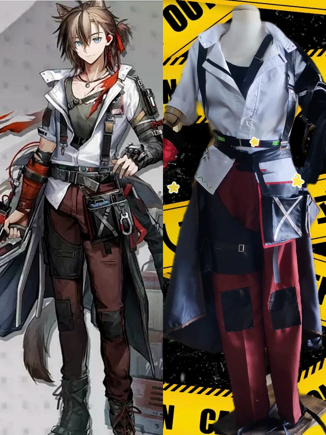 COSMART Arknights Stainless Clothing Customization Cosplay Costume Cos Game Anime Party Uniform Hallowen Play Role Clothes 
COSMART Arknights Stainless Clothing Customization Cosplay Costume Cos Game Anime Party Uniform Hallowen Play Role Clothes