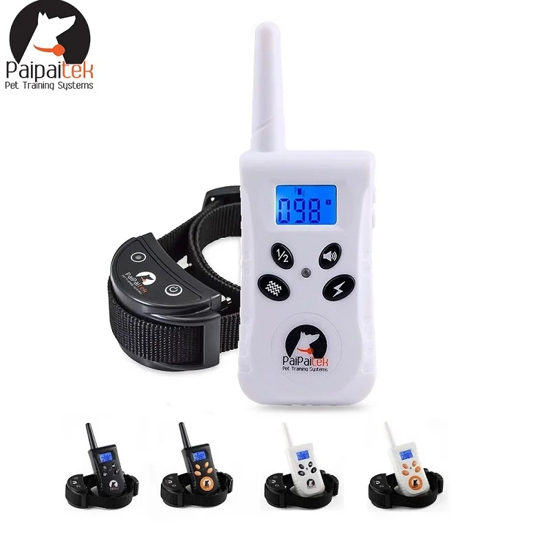 Dog Anti-Bark Collar Electric Pet Training Collars With Remote For Small/Medium Sized Dogs 550yd Range Rechargeable Waterproof
Dog Anti-Bark Collar Electric Pet Training Collars With Remote For Small/Medium Sized Dogs 550yd Range Rechargeable Waterproof
