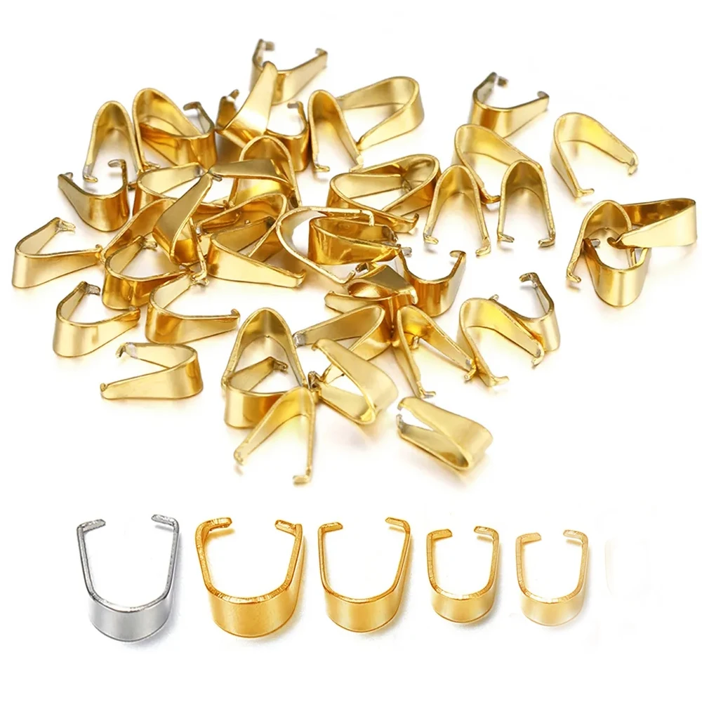 ASON 100pcs/lot Stainless Steel Clasp Pendant Clips Pinch Bai Buckle Necklace Charms Hook Connector For DIY Jewelry Making
ASON 100pcs/lot Stainless Steel Clasp Pendant Clips Pinch Bai Buckle Necklace Charms Hook Connector For DIY Jewelry Making