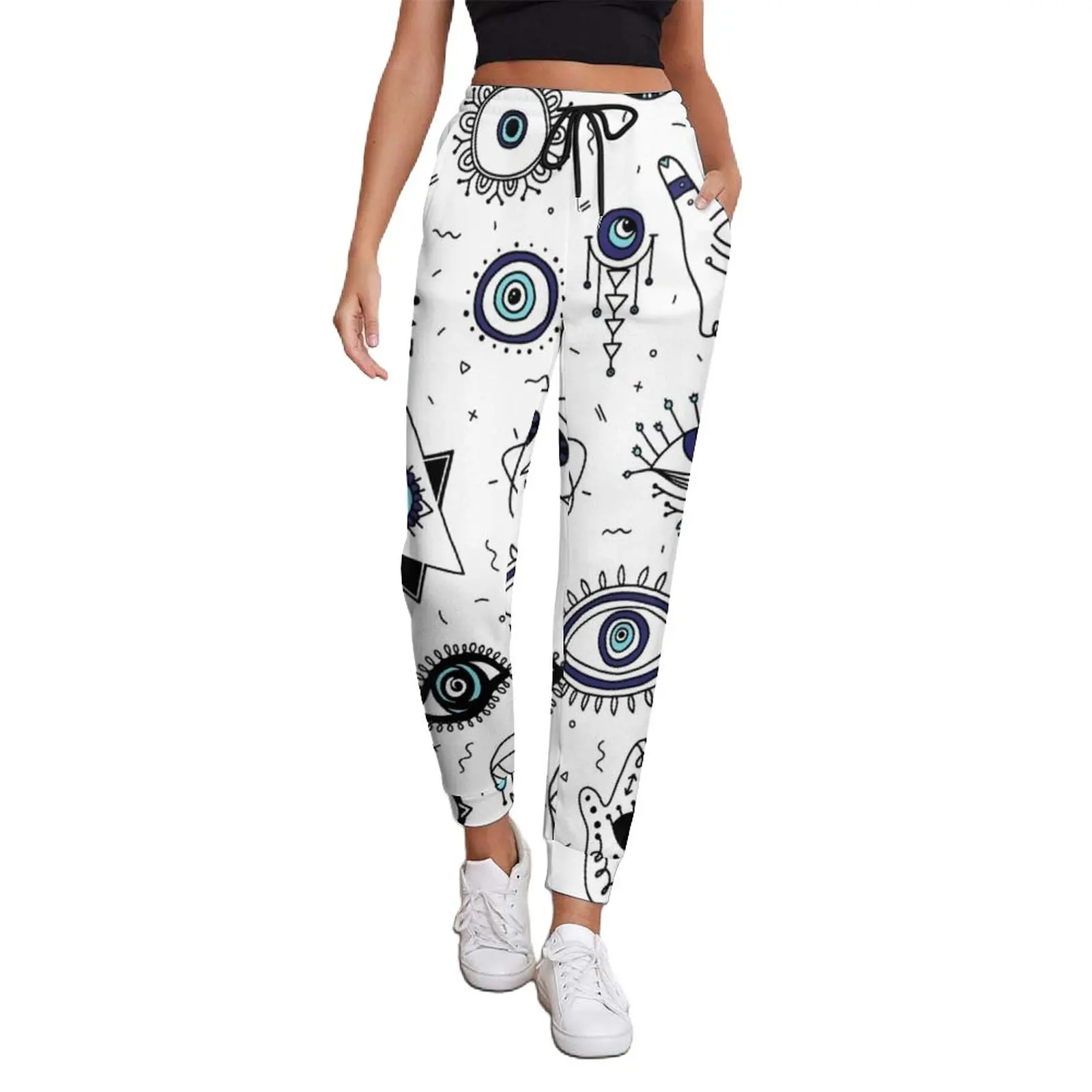 Evil Eyes Pants Women Comic Eye Watching Streetwear Sweatpants Spring Modern Graphic Trousers Plus Size 3XL
Evil Eyes Pants Women Comic Eye Watching Streetwear Sweatpants Spring Modern Graphic Trousers Plus Size 3XL