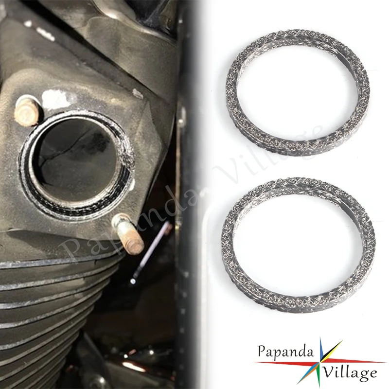 Уплотнительное кольцо выхлопной трубы для Harley Touring Big Twin Sportster 883 1200 Custom 1984-Up, комплекты прокладок выхлопного порта мотоцикла
Уплотнительное кольцо выхлопной трубы для Harley Touring Big Twin Sportster 883 1200 Custom 1984-Up, комплекты прокладок выхлопного порта мотоцикла