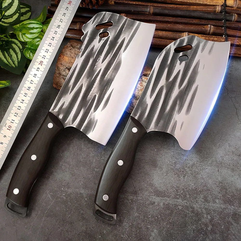 Chinese Knife Stainless Steel Kitchen Knives Meat Cleaver Filleting Knife Hand Forged Chef Butcher Knife Chopping Meat Vegetable
Chinese Knife Stainless Steel Kitchen Knives Meat Cleaver Filleting Knife Hand Forged Chef Butcher Knife Chopping Meat Vegetable