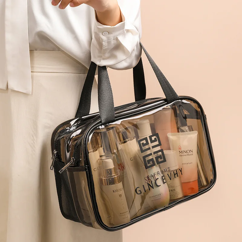 Bag Double Dry Bag Portable Storage Swimming Cosmetic And Makeup Wet Travel Separation Bath Waterproof Layer Pouch Wash Bag
Bag Double Dry Bag Portable Storage Swimming Cosmetic And Makeup Wet Travel Separation Bath Waterproof Layer Pouch Wash Bag