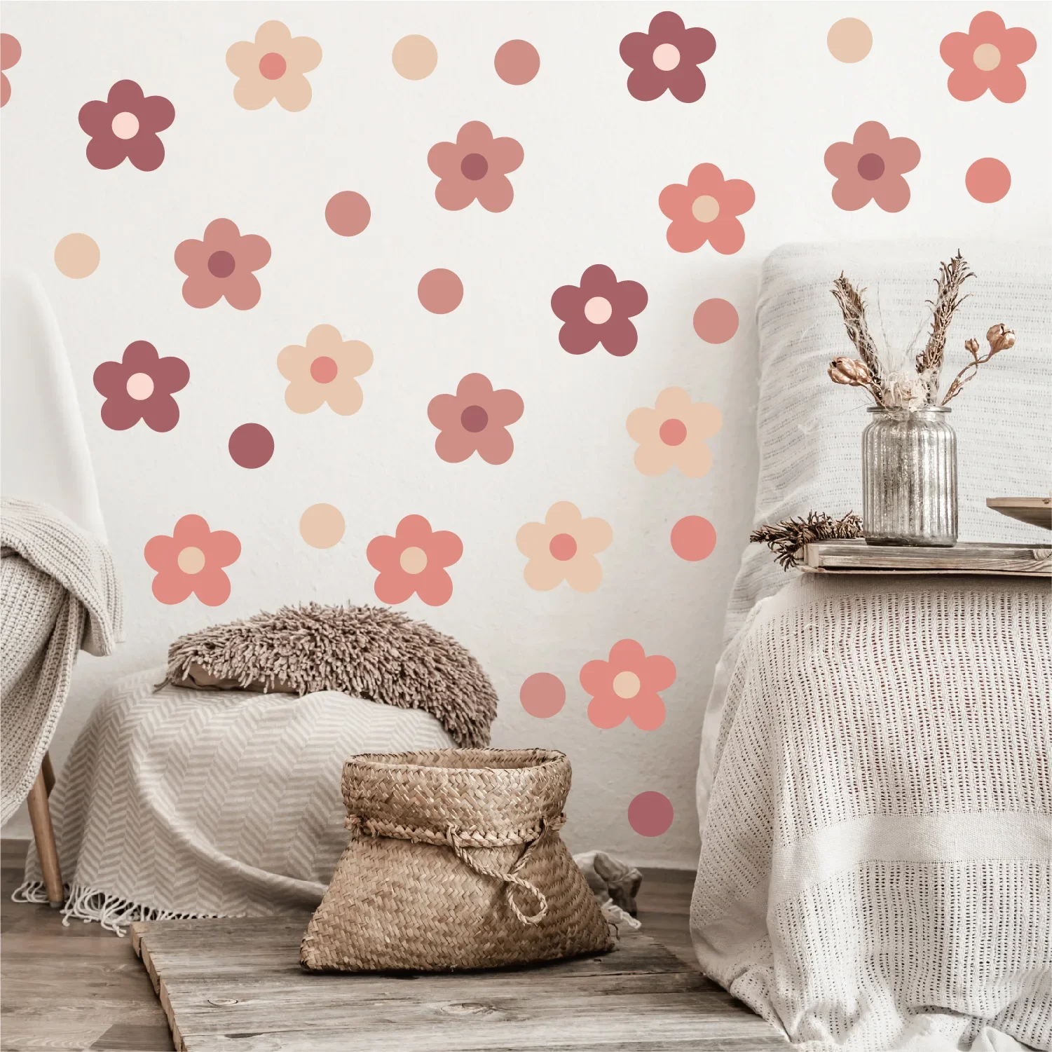 Large Daisy Flowers Boho Style Wall Stickers Home Decorative Wall Decals for Kids Room Living Room Interior Wall Art Vinyl Decal
Large Daisy Flowers Boho Style Wall Stickers Home Decorative Wall Decals for Kids Room Living Room Interior Wall Art Vinyl Decal