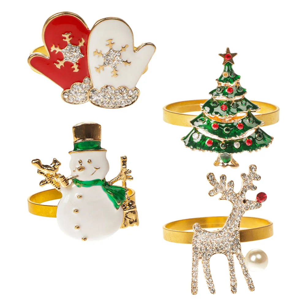 Napkin Christmas Holder Rings Clothreindeer Tree Serviette Napkins Decor Ring Table Bucklebuckles Crystal Artificial Party
Napkin Christmas Holder Rings Clothreindeer Tree Serviette Napkins Decor Ring Table Bucklebuckles Crystal Artificial Party