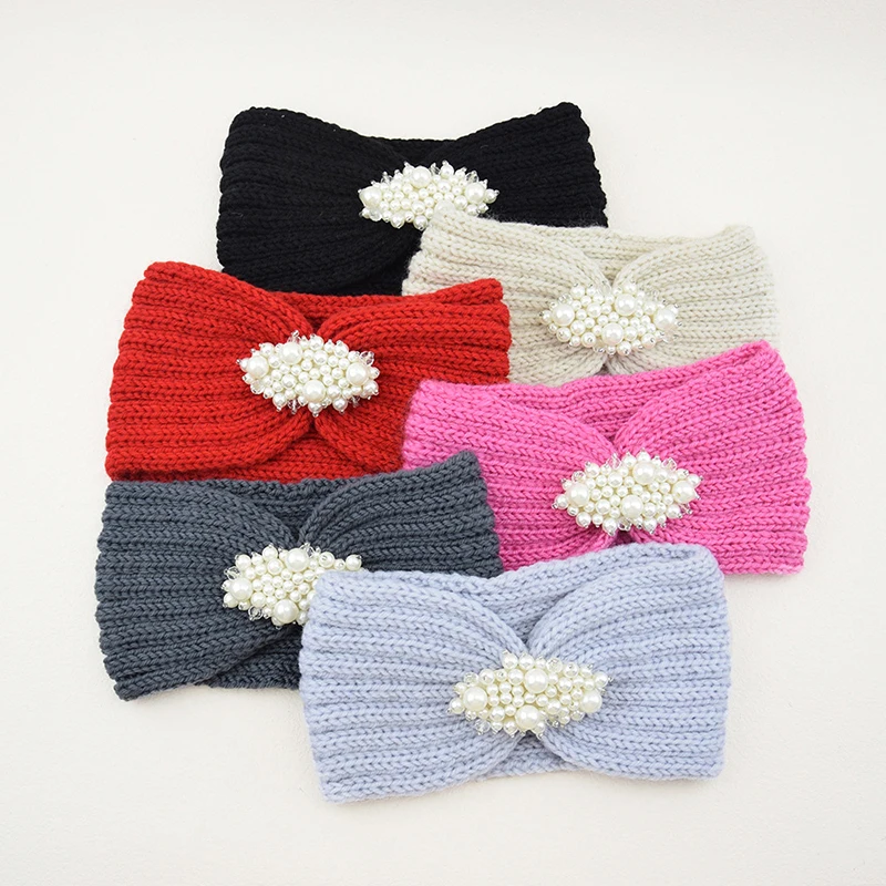 Winter Knitted Woolen Cross knot Headbands For Women Pearl Hairbands Headwrap Crochet Elastic Headband Hair Accessories
Winter Knitted Woolen Cross knot Headbands For Women Pearl Hairbands Headwrap Crochet Elastic Headband Hair Accessories