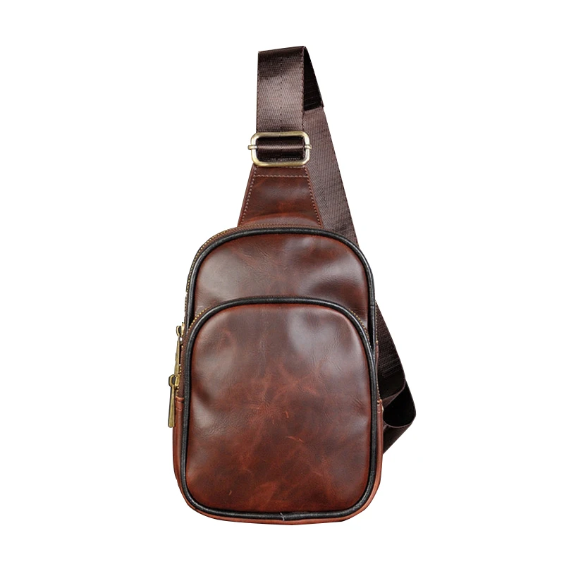 Men's Vintage Chest Bag Casual Diagonal Crossbody Bag Multifunctional PU Leather Shoulder Bags 2022
Men's Vintage Chest Bag Casual Diagonal Crossbody Bag Multifunctional PU Leather Shoulder Bags 2022