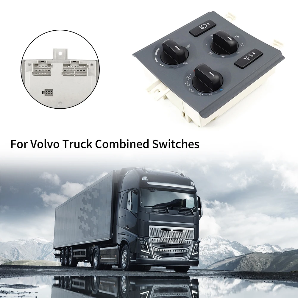 20508582 Car Combined Switches Control Unit Panel Combined Switch For Volvo Truck FM FH 7+11 Needles AC Control Panel Switch
20508582 Car Combined Switches Control Unit Panel Combined Switch For Volvo Truck FM FH 7+11 Needles AC Control Panel Switch