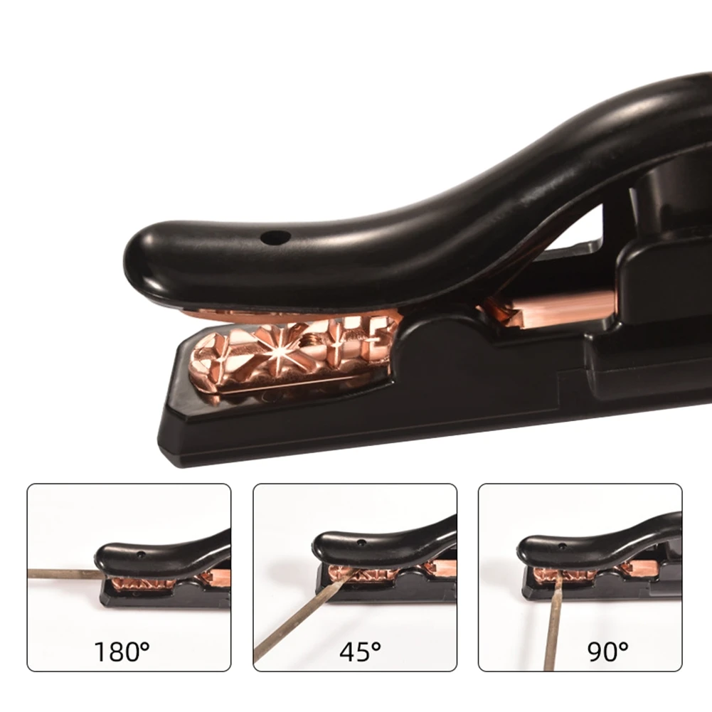 1 Pc 1000A Electrode Holder Stick Copper Cable Welding Clamp Tool Heat Resistant For Soldering Welder Supplies Accessories
1 Pc 1000A Electrode Holder Stick Copper Cable Welding Clamp Tool Heat Resistant For Soldering Welder Supplies Accessories