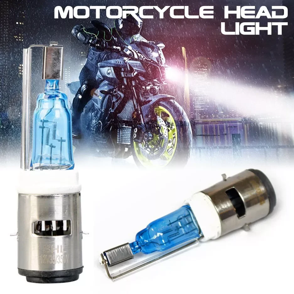 New Universal 12V 35w Motorcycle Head Light Bulb E-bike White Xenon Gas HID High Beam Moped Double Contactors
New Universal 12V 35w Motorcycle Head Light Bulb E-bike White Xenon Gas HID High Beam Moped Double Contactors