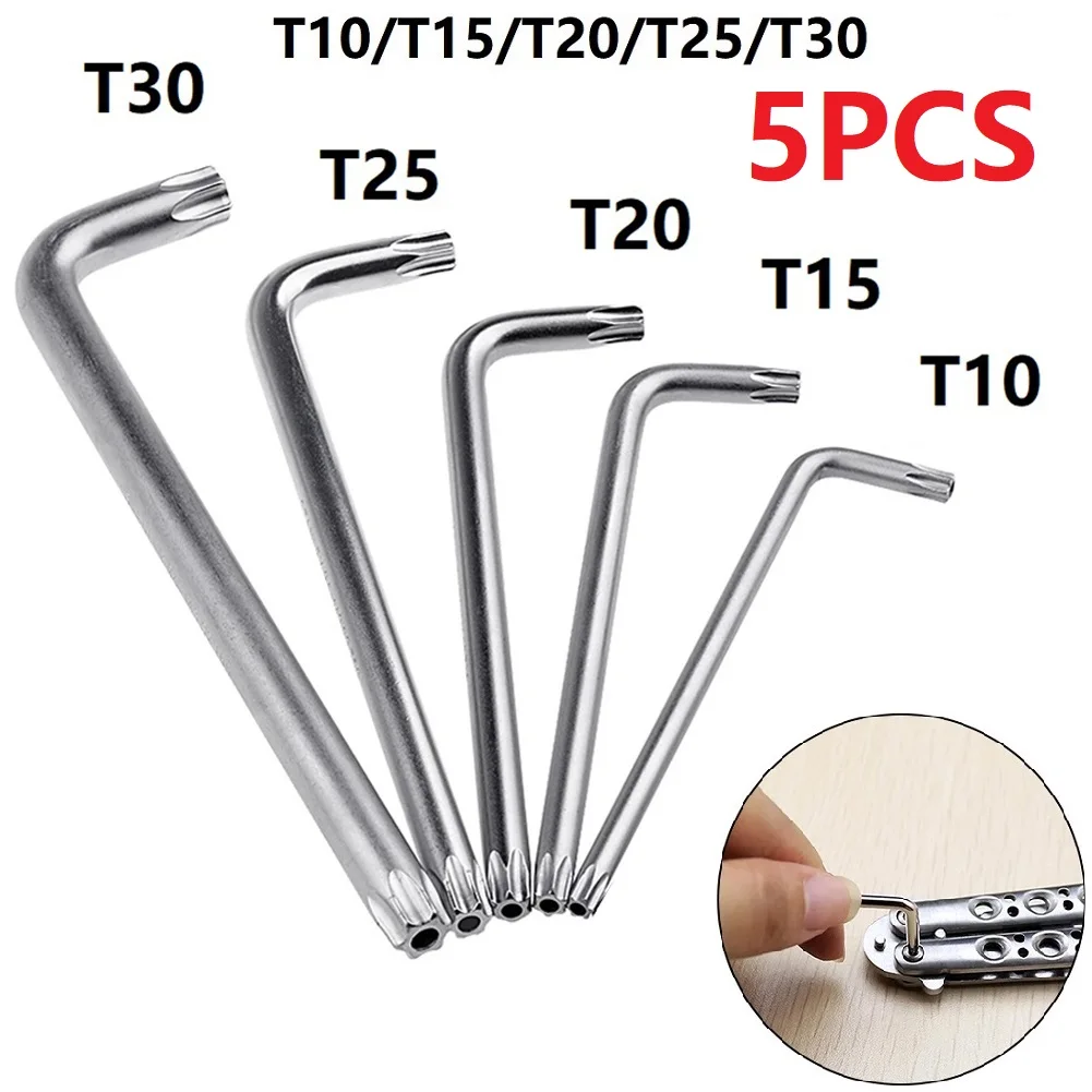 5pcs Torx Screwdrivers Double-End 2-Way Mini Torx Screwdriver Spanner Wrench Screw Driver Repair Tool T30 T20 T25 T10 T15
5pcs Torx Screwdrivers Double-End 2-Way Mini Torx Screwdriver Spanner Wrench Screw Driver Repair Tool T30 T20 T25 T10 T15