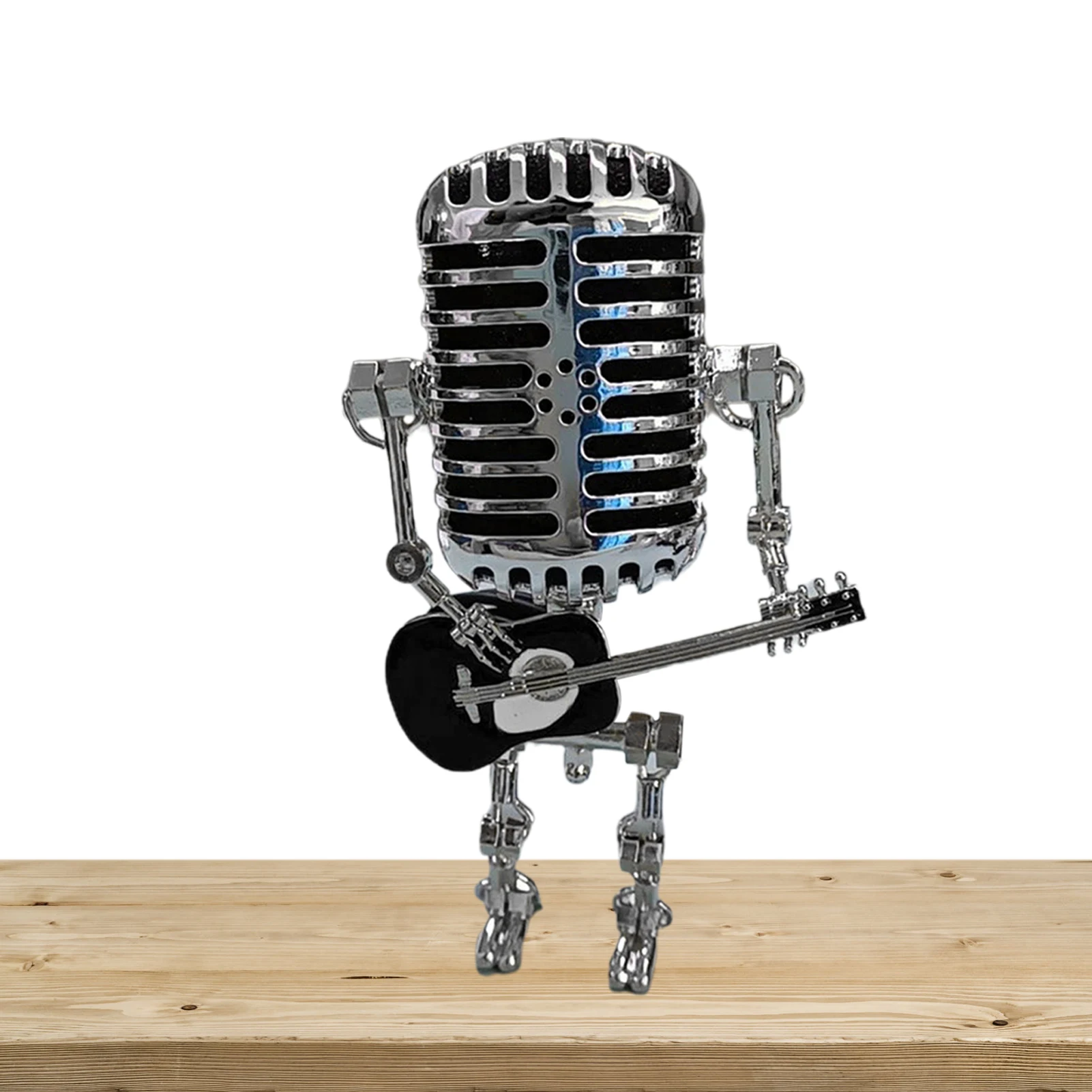 Microphone Robot Desk Lamp Microphone Robot Lamp Vintage Microphone Robot Table Lamp Metal Art Night Light Ornament Nightstand 
Microphone Robot Desk Lamp Microphone Robot Lamp Vintage Microphone Robot Table Lamp Metal Art Night Light Ornament Nightstand