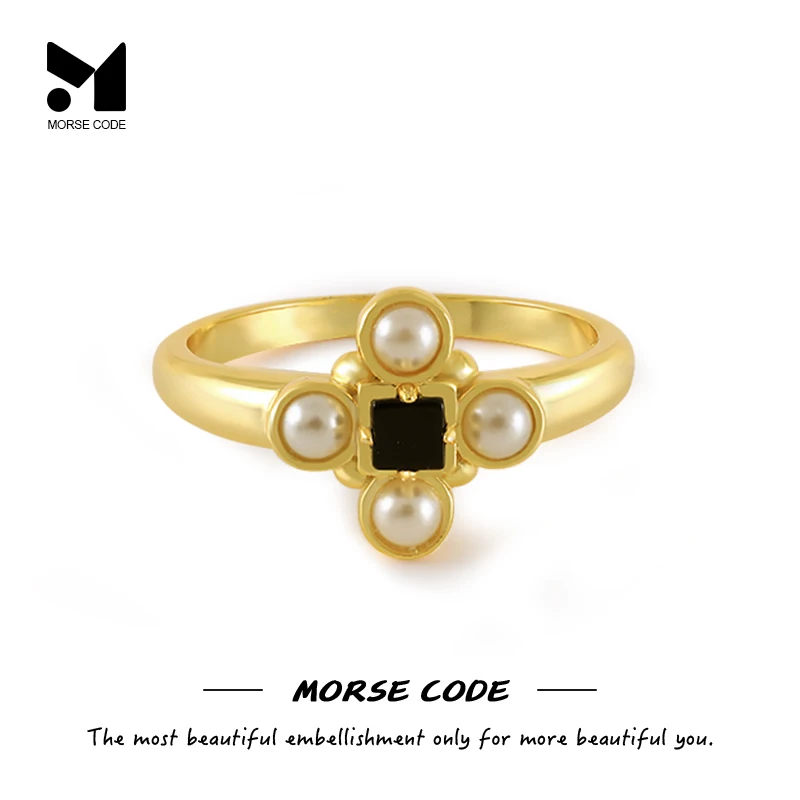 MC New Trend S925 Silver Vintage Punk Black Zircon & Pearl Rings For Women Geometric Anillos Mujer Fine Jewelry Rings Party Gift 
MC New Trend S925 Silver Vintage Punk Black Zircon & Pearl Rings For Women Geometric Anillos Mujer Fine Jewelry Rings Party Gift