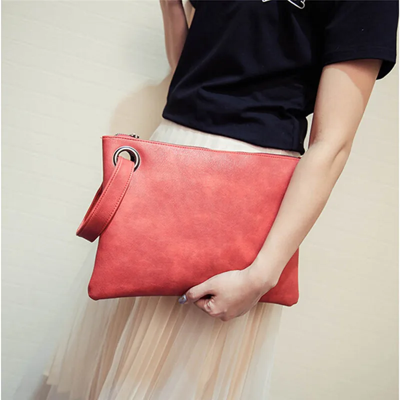 Fashion Solid Handbag Women's Clutch Bag Leather Women Envelope Bag Zipper Evening Bag Female Clutches Handbag
Fashion Solid Handbag Women's Clutch Bag Leather Women Envelope Bag Zipper Evening Bag Female Clutches Handbag