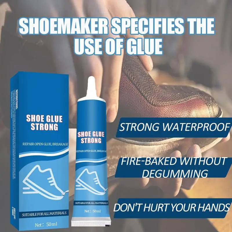 50g Strong Shoe-Repairing Adhesive Shoemaker Universal Waterproof Strong Shoe Factory Special Leather Shoe Repair Tool
50g Strong Shoe-Repairing Adhesive Shoemaker Universal Waterproof Strong Shoe Factory Special Leather Shoe Repair Tool