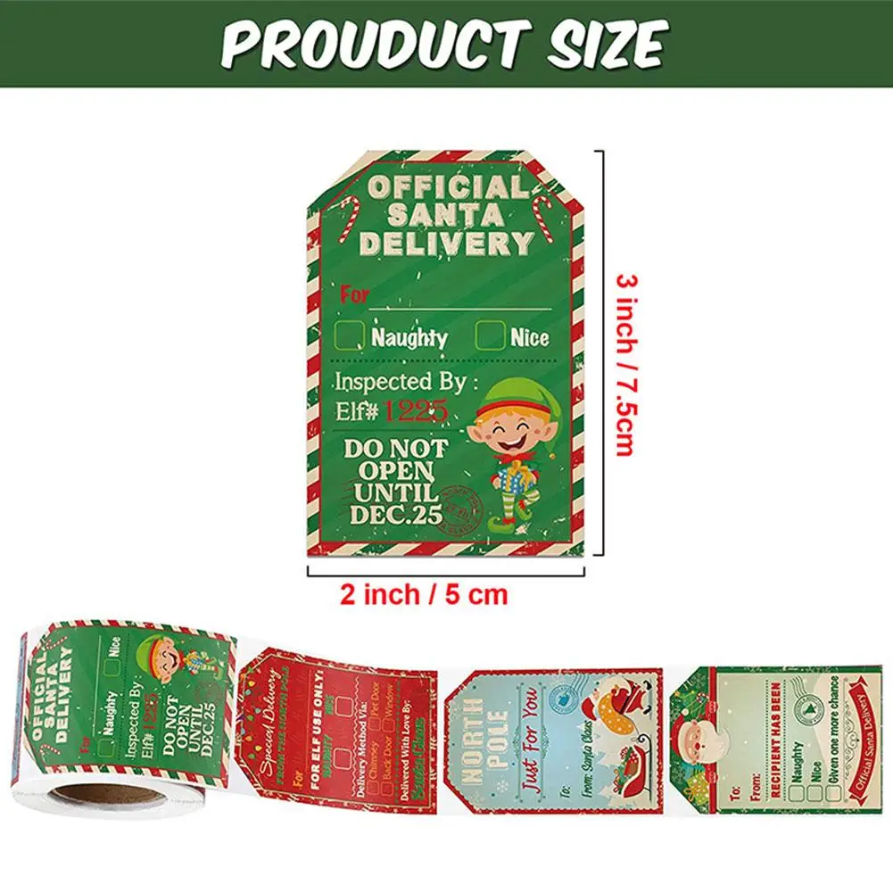 1 Roll Merry Christmas Gift Tags Santa Claus Labels Holiday From" Cards Decoration "To Stickers Present Santa From Gift Dec S3W9
1 Roll Merry Christmas Gift Tags Santa Claus Labels Holiday From" Cards Decoration "To Stickers Present Santa From Gift Dec S3W9
