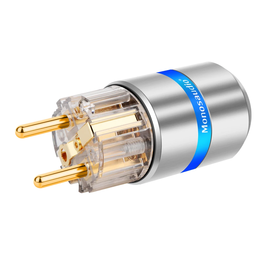 HIFI E107G/F107G 99.998% Pure Copper Gold Plated Schuko EU Version Power Plug Connector IEC Female Plug Mains Power Cord
HIFI E107G/F107G 99.998% Pure Copper Gold Plated Schuko EU Version Power Plug Connector IEC Female Plug Mains Power Cord