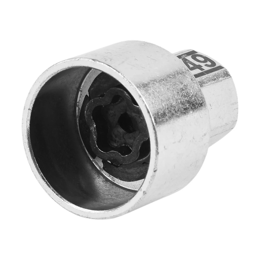 Car Tire Wheel Lock Anti-Theft Screw Lug Nut Bolt #49 Removal Key Socket For BMW 1/3/4/5/6/7 Series F20/F21/F30/F31/F32/F34/F36
Car Tire Wheel Lock Anti-Theft Screw Lug Nut Bolt #49 Removal Key Socket For BMW 1/3/4/5/6/7 Series F20/F21/F30/F31/F32/F34/F36