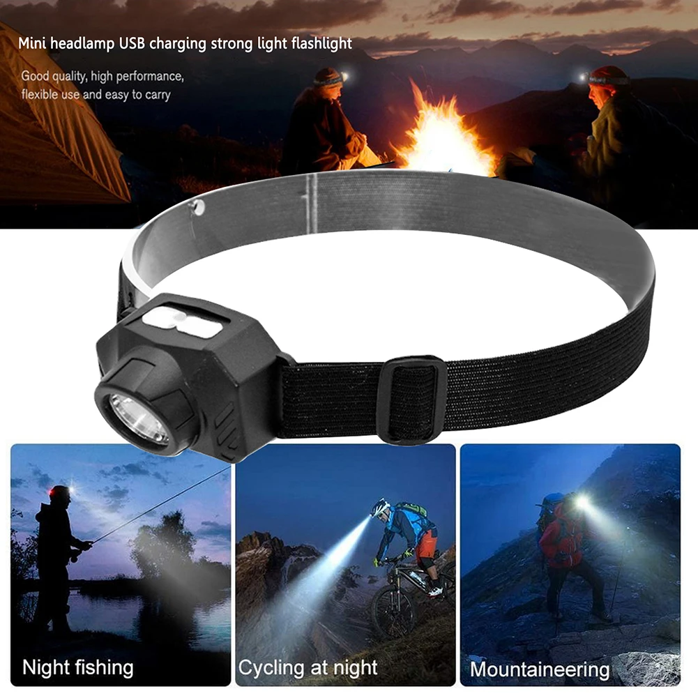 Portable Night Fishing LED Mini Headlight USB Powerful Safety Warning Headlamp Head-Wear Flashlight for Outdoor Hiking Camping
Portable Night Fishing LED Mini Headlight USB Powerful Safety Warning Headlamp Head-Wear Flashlight for Outdoor Hiking Camping