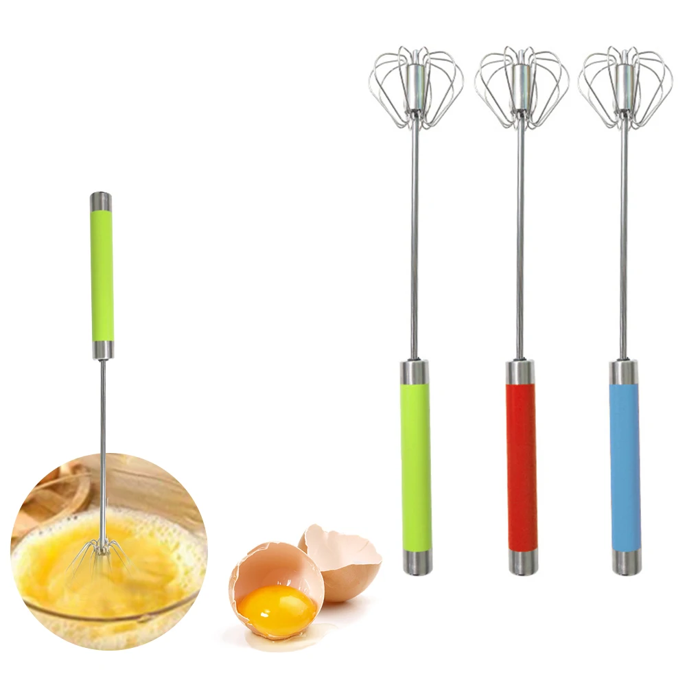 Stainless Steel Hand Pressure Semi-automatic Egg Beater Self Turning Cream Utensils Whisk Manual Mixer Kitchen Accessories Tools
Stainless Steel Hand Pressure Semi-automatic Egg Beater Self Turning Cream Utensils Whisk Manual Mixer Kitchen Accessories Tools