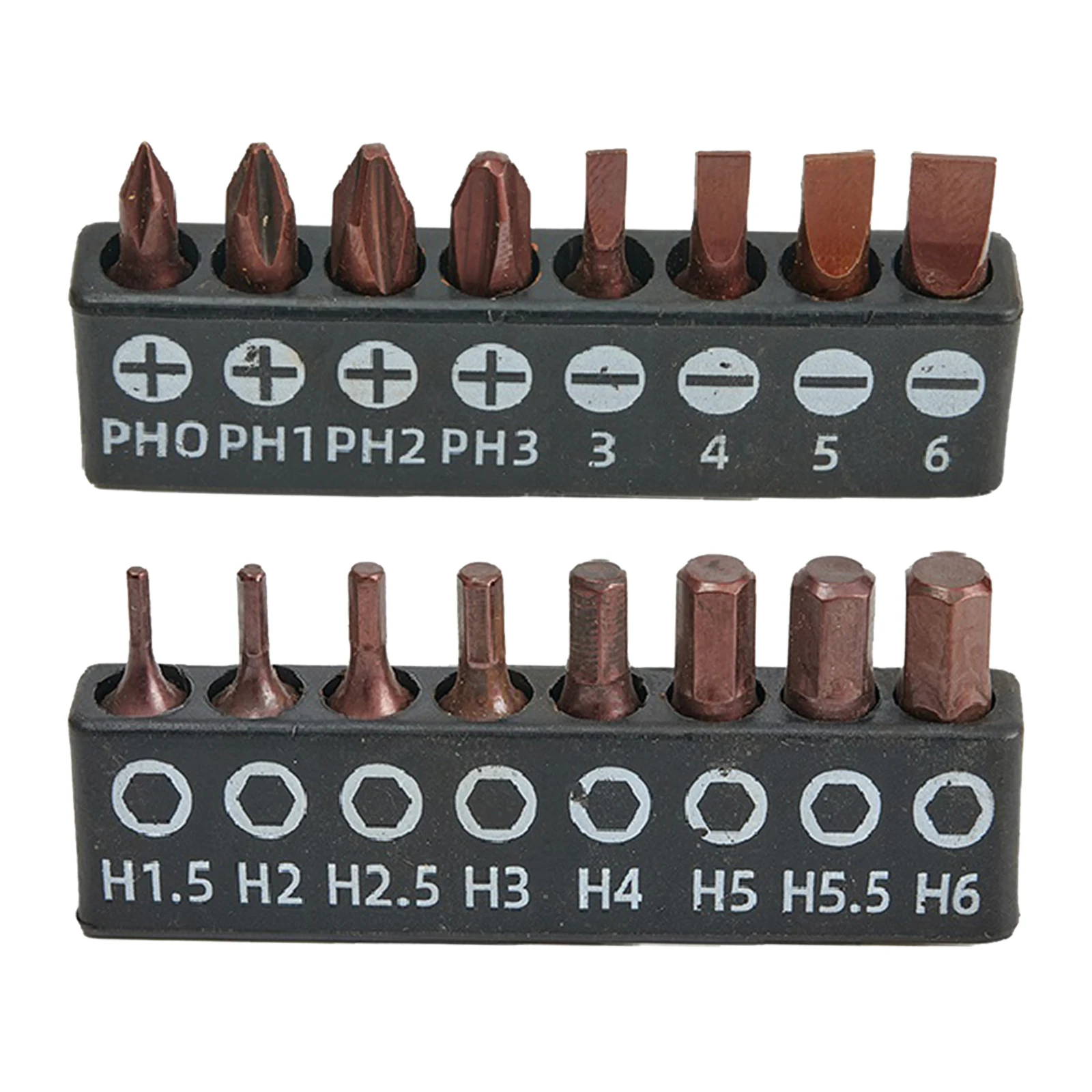 16pcs Screwdriver Bit Drive Set Hex Shank Cross Slotted Anti Slip Used With Ratchet Wrench Anti-corrosion Durable Hand Tools
16pcs Screwdriver Bit Drive Set Hex Shank Cross Slotted Anti Slip Used With Ratchet Wrench Anti-corrosion Durable Hand Tools