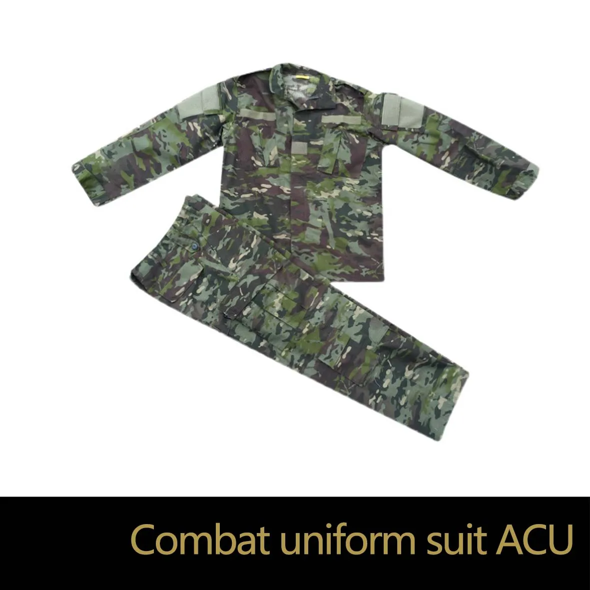 

MultiCam Tropic Combat Uniform Set ACU Green CP Domestic Polyester Cotton MCTP Subtropical All Terrain