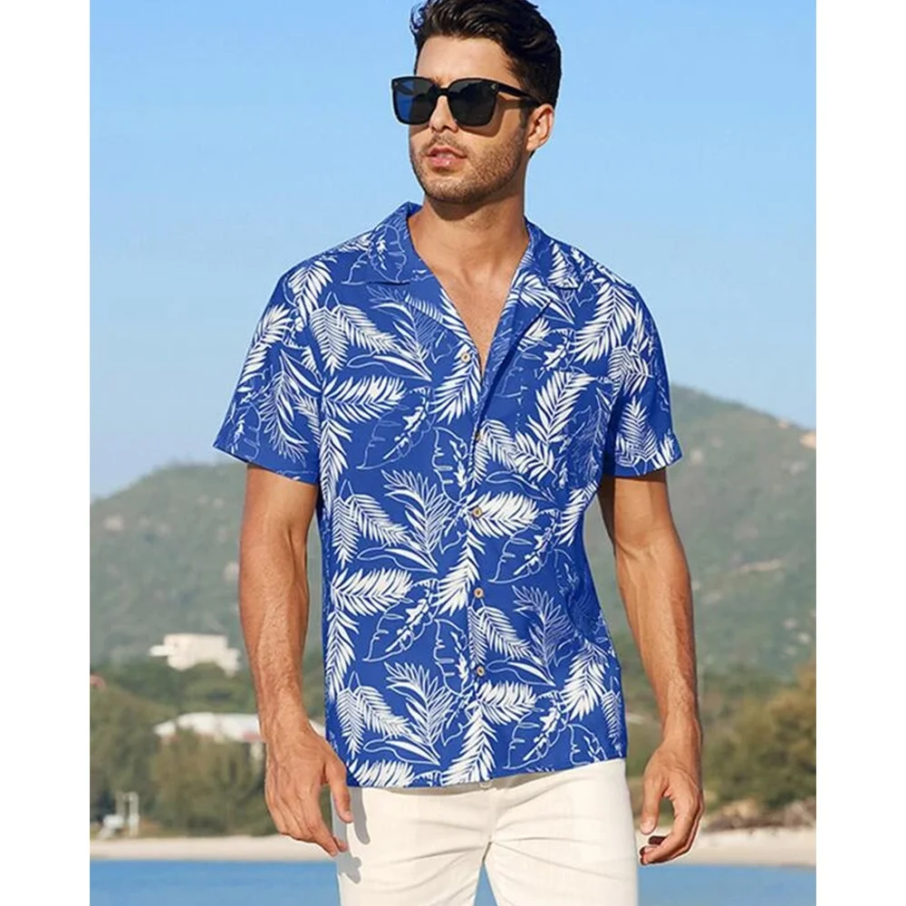 2023 New Hawaiian Shirts For Men Short Sleeve Tops Feather Graphic Clothing Beach Vacation Apparel Oversized Fashion Mens Shirts
2023 New Hawaiian Shirts For Men Short Sleeve Tops Feather Graphic Clothing Beach Vacation Apparel Oversized Fashion Mens Shirts