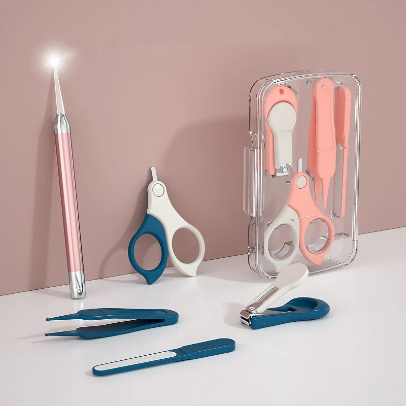 4Pcs/Set Baby Safety Nail Clippers Scissors Set Newborn Multifunction Health Care Nail Trimmer Essentials Kit Baby Stuff
4Pcs/Set Baby Safety Nail Clippers Scissors Set Newborn Multifunction Health Care Nail Trimmer Essentials Kit Baby Stuff