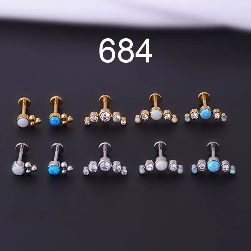 1PCS Stainless Steel Lip Labret Piercing Opal Stone Monroe Lip Stud Helix Tragus Conch Piercing Cartilage Earrings
1PCS Stainless Steel Lip Labret Piercing Opal Stone Monroe Lip Stud Helix Tragus Conch Piercing Cartilage Earrings