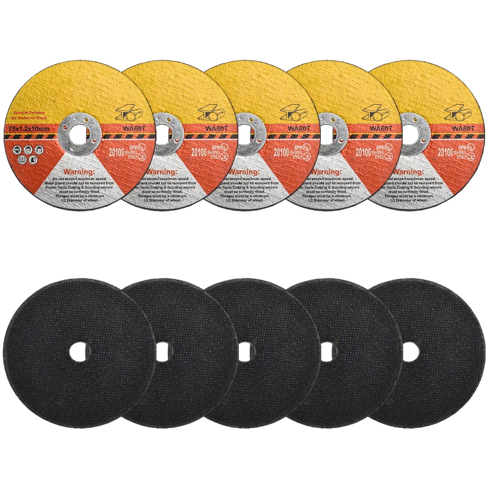 75mm Cutting Disc Metal Cut Off Wheel Angle Grinder Disc Slice Fiber Reinforced Grinding Blade Cutter For Metal Iron
75mm Cutting Disc Metal Cut Off Wheel Angle Grinder Disc Slice Fiber Reinforced Grinding Blade Cutter For Metal Iron