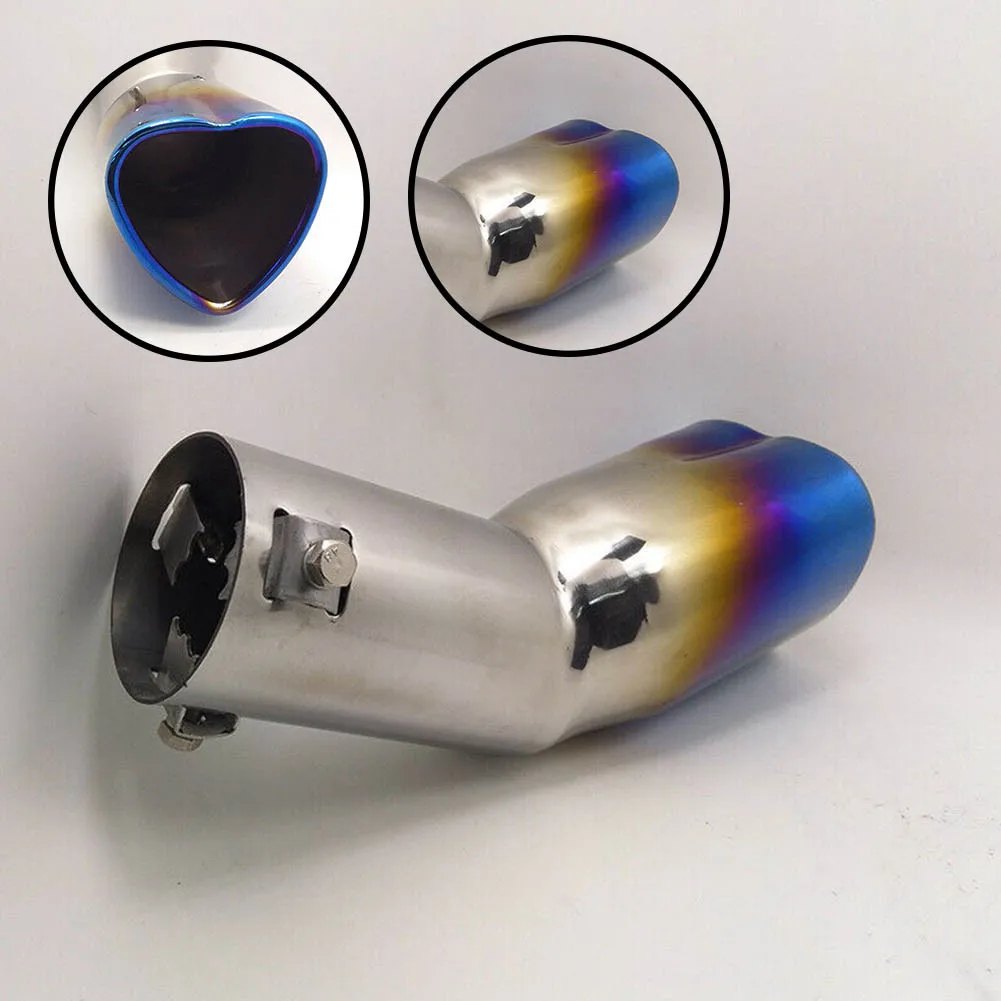 304 Stainless Steel Tail Throat Exhaust Pipe Car Modification Grilled Blue Plug And Play Practical Combination
304 Stainless Steel Tail Throat Exhaust Pipe Car Modification Grilled Blue Plug And Play Practical Combination