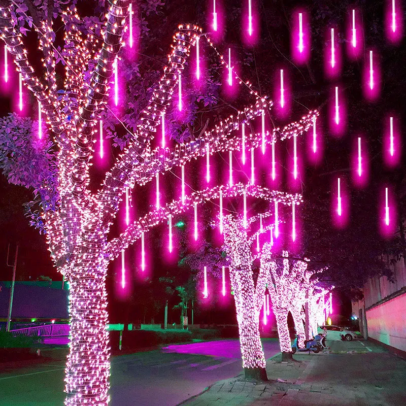 30/50cm 8 Tubes Meteor Shower LED Fairy String Lights Festoon Street Garland Christmas Decoration for Home Outdoor New Year 2024
30/50cm 8 Tubes Meteor Shower LED Fairy String Lights Festoon Street Garland Christmas Decoration for Home Outdoor New Year 2024