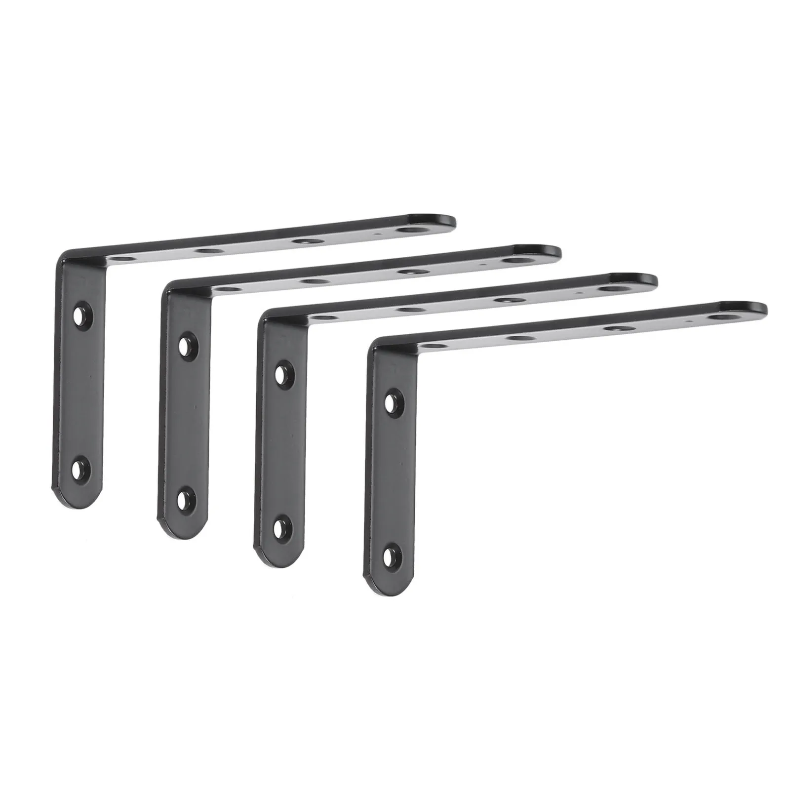 4/8Pcs Black Stainless Steel L Shaped Shelf Bracket With Screws and Anchors 125x75x20mm Bracket Home Hardware High Quality
4/8Pcs Black Stainless Steel L Shaped Shelf Bracket With Screws and Anchors 125x75x20mm Bracket Home Hardware High Quality