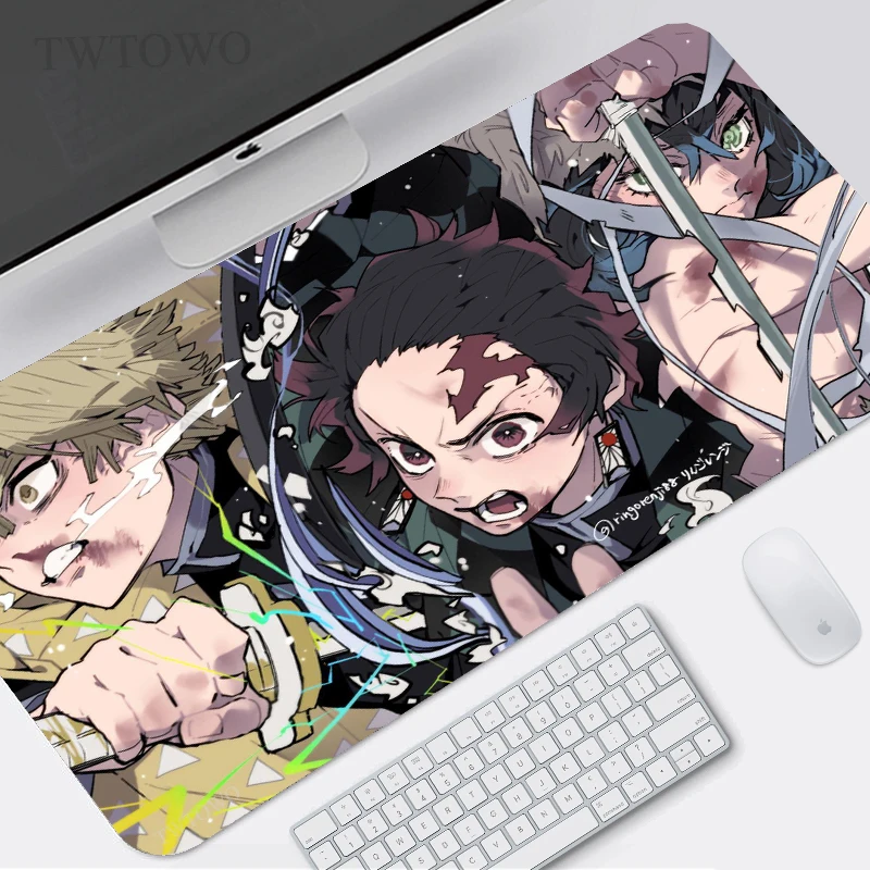 Anime Demon Slayer Kimetsu No Yaiba Mouse Pad Gamer XL Custom Computer Large Mousepad XXL Desk Mats Natural Rubber Office Carpet
Anime Demon Slayer Kimetsu No Yaiba Mouse Pad Gamer XL Custom Computer Large Mousepad XXL Desk Mats Natural Rubber Office Carpet