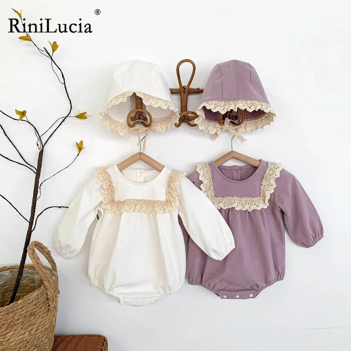 RiniLucia Baby Girl Rompers Long Sleeve Romper Jumpsuits Summer Lace One-piece New Fashion Cotton Newborn Baby Girl Clothes
RiniLucia Baby Girl Rompers Long Sleeve Romper Jumpsuits Summer Lace One-piece New Fashion Cotton Newborn Baby Girl Clothes
