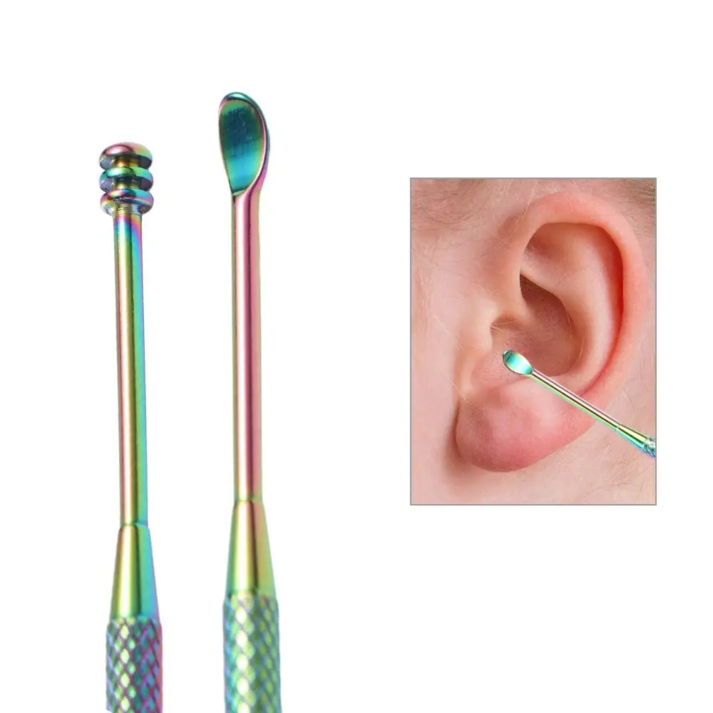 Professional Stainless Steel Double-end Ear Wax Pickers Portable Health Care Tools Practical Durable Simple Ear Spoon
Professional Stainless Steel Double-end Ear Wax Pickers Portable Health Care Tools Practical Durable Simple Ear Spoon