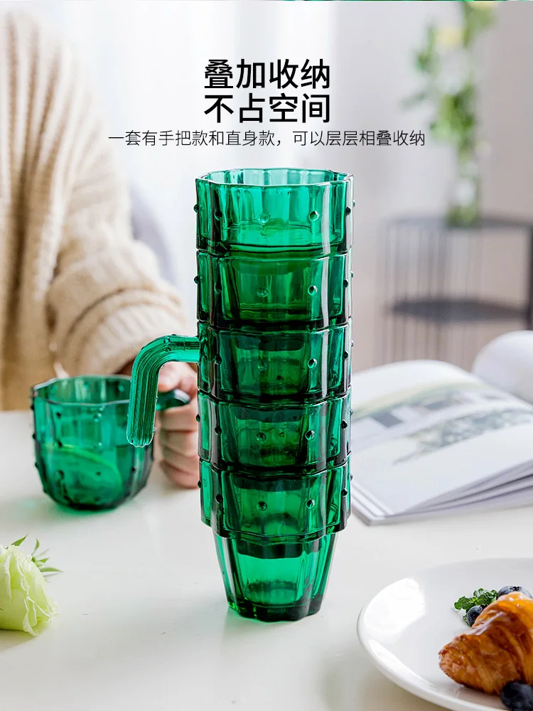 Cactus INS Wind Glass Cup Set Simple Household Water Cup Creative Cute Girl Tea Cup glassware for drinking shot glasses set
Cactus INS Wind Glass Cup Set Simple Household Water Cup Creative Cute Girl Tea Cup glassware for drinking shot glasses set